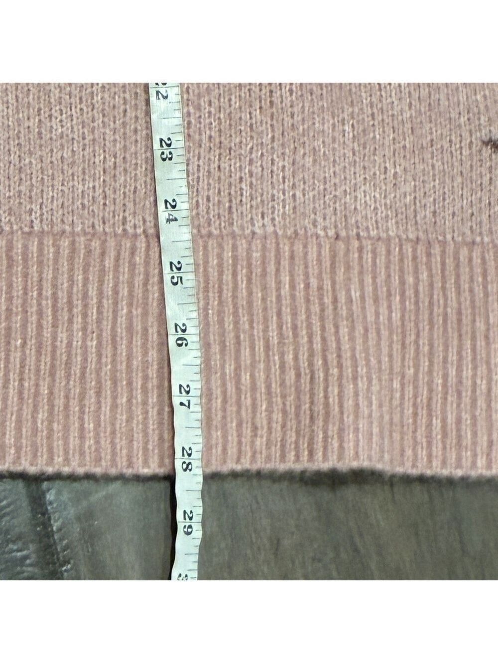 All Saints Star V-Neck Oversized Sweater in Pashmina Pink - Size Medium - Picture 14 of 16